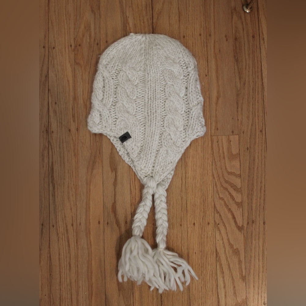 The North Face- Cozy Cable Knit Earflap Hat
